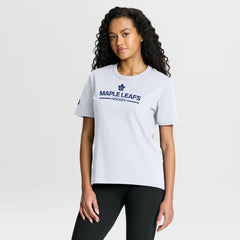Toronto Maple Leafs Fanatics Women's Authentic Pro Primary T-Shirt - White | US 202493065