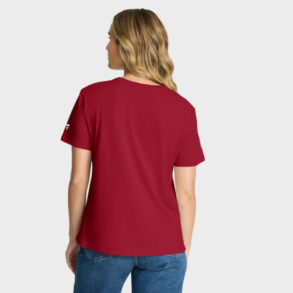 Montreal Canadiens Fanatics Women's Authentic Pro Primary T-Shirt - Red | US 202493073