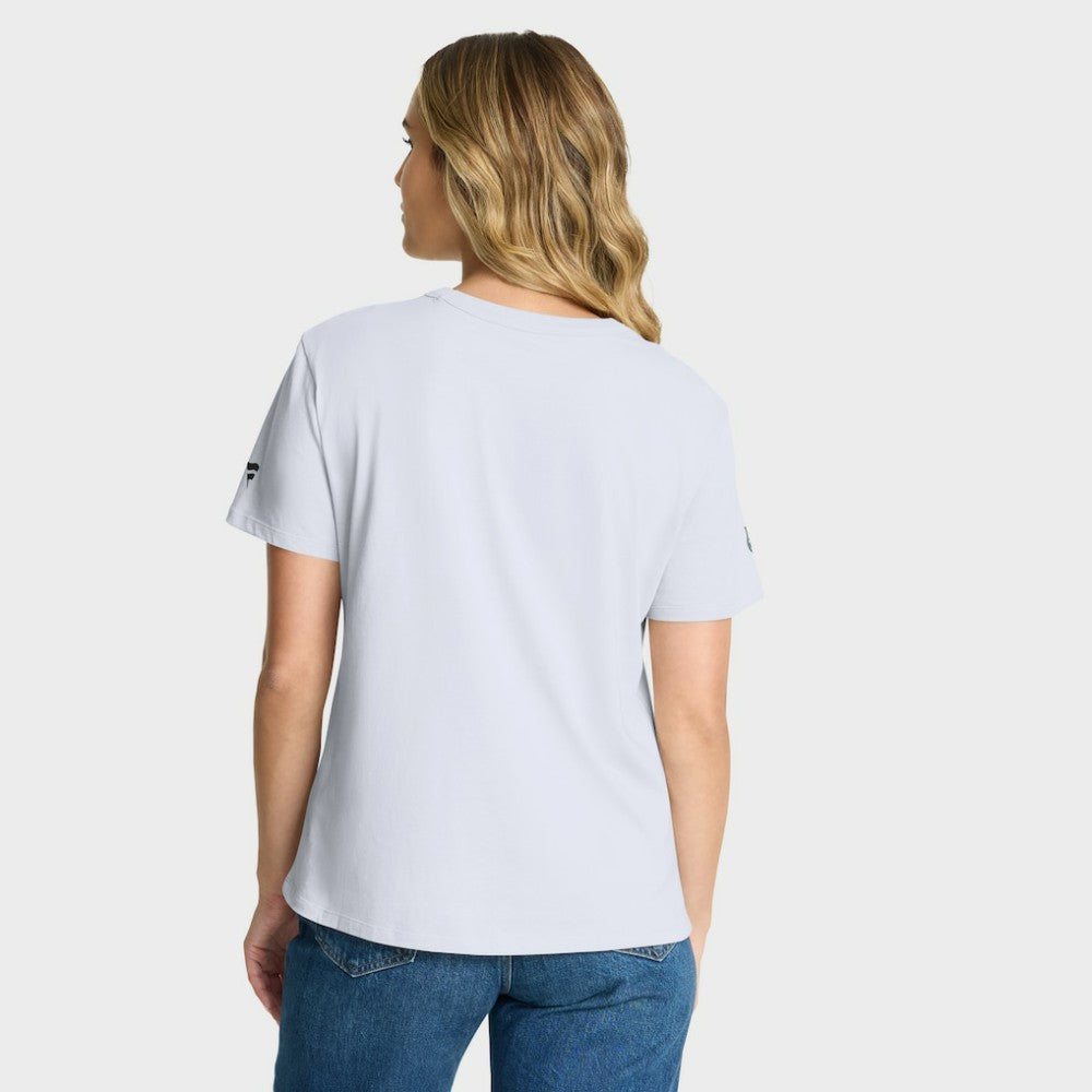 Tampa Bay Lightning Fanatics Women's Authentic Pro Primary T-Shirt - White | US 202493083