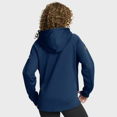 Seattle Kraken Fanatics Women's Authentic Pro Rink Raglan Full-Zip Hoodie - Deep Sea Blue | US 202493215