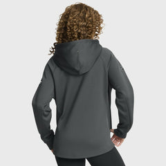 Vegas Golden Knights Fanatics Women's Authentic Pro Rink Raglan Full-Zip Hoodie - Black | US 202493224