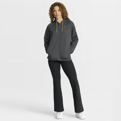 Vegas Golden Knights Fanatics Women's Authentic Pro Rink Raglan Full-Zip Hoodie - Black | US 202493224