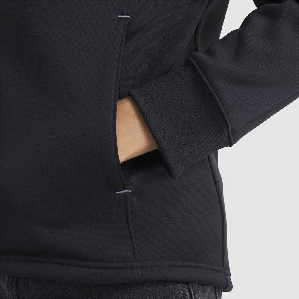 Los Angeles Kings Fanatics Women's Authentic Pro Rink Raglan Full-Zip Hoodie - Black | US 202493240