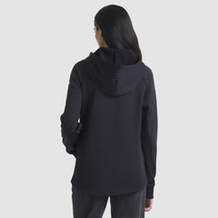 Los Angeles Kings Fanatics Women's Authentic Pro Rink Raglan Full-Zip Hoodie - Black | US 202493240