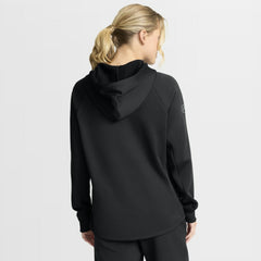 Minnesota Wild Fanatics Women's Authentic Pro Rink Raglan Full-Zip Hoodie - Black | US 202493244