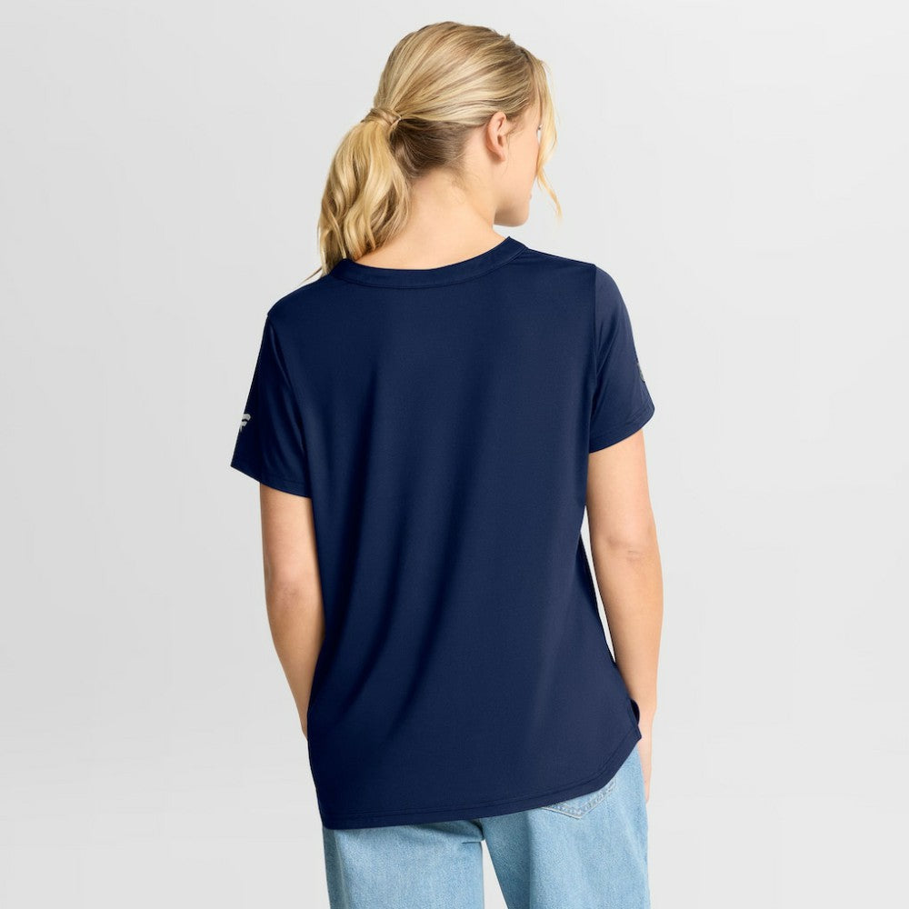 New York Rangers Fanatics Women's Authentic Pro Rink Tech T-Shirt - Navy | US 202493315