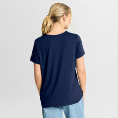 New York Rangers Fanatics Women's Authentic Pro Rink Tech T-Shirt - Navy | US 202493315