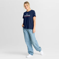 New York Rangers Fanatics Women's Authentic Pro Rink Tech T-Shirt - Navy | US 202493315