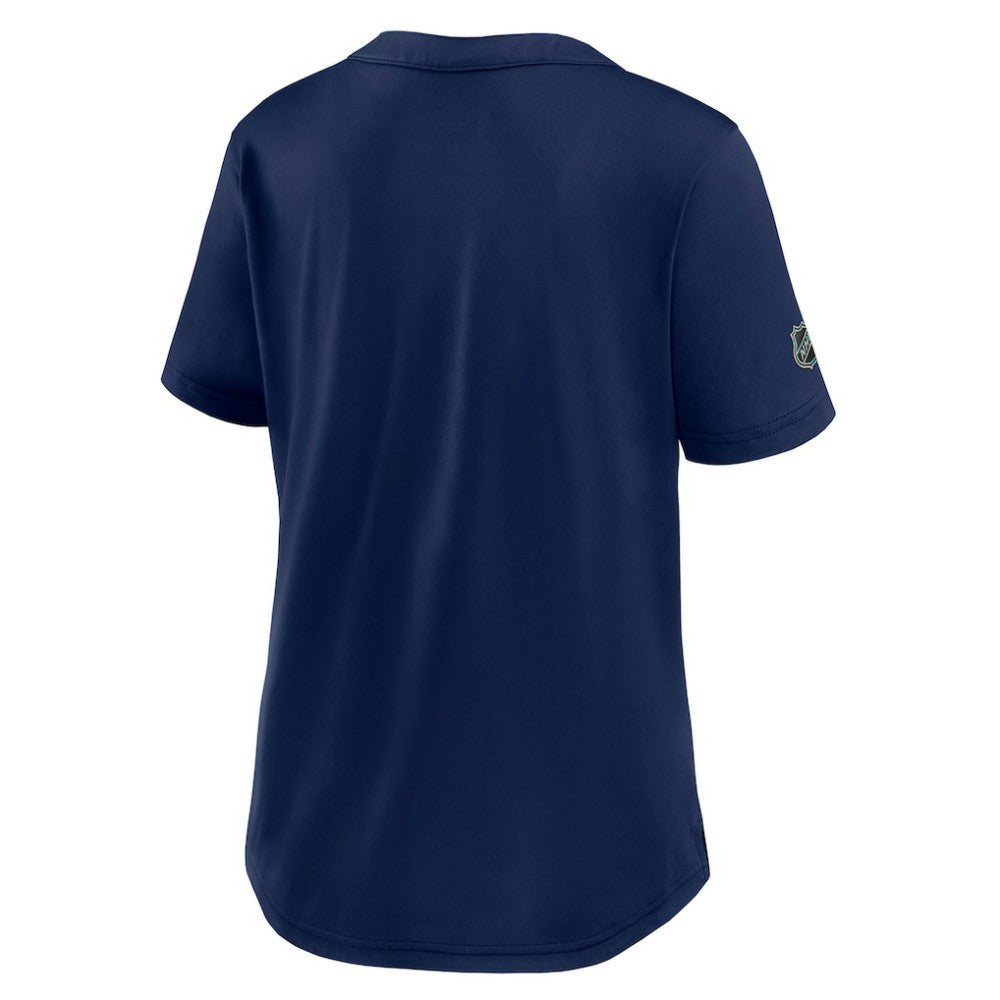 New York Rangers Fanatics Women's Authentic Pro Rink Tech T-Shirt - Navy | US 202493315