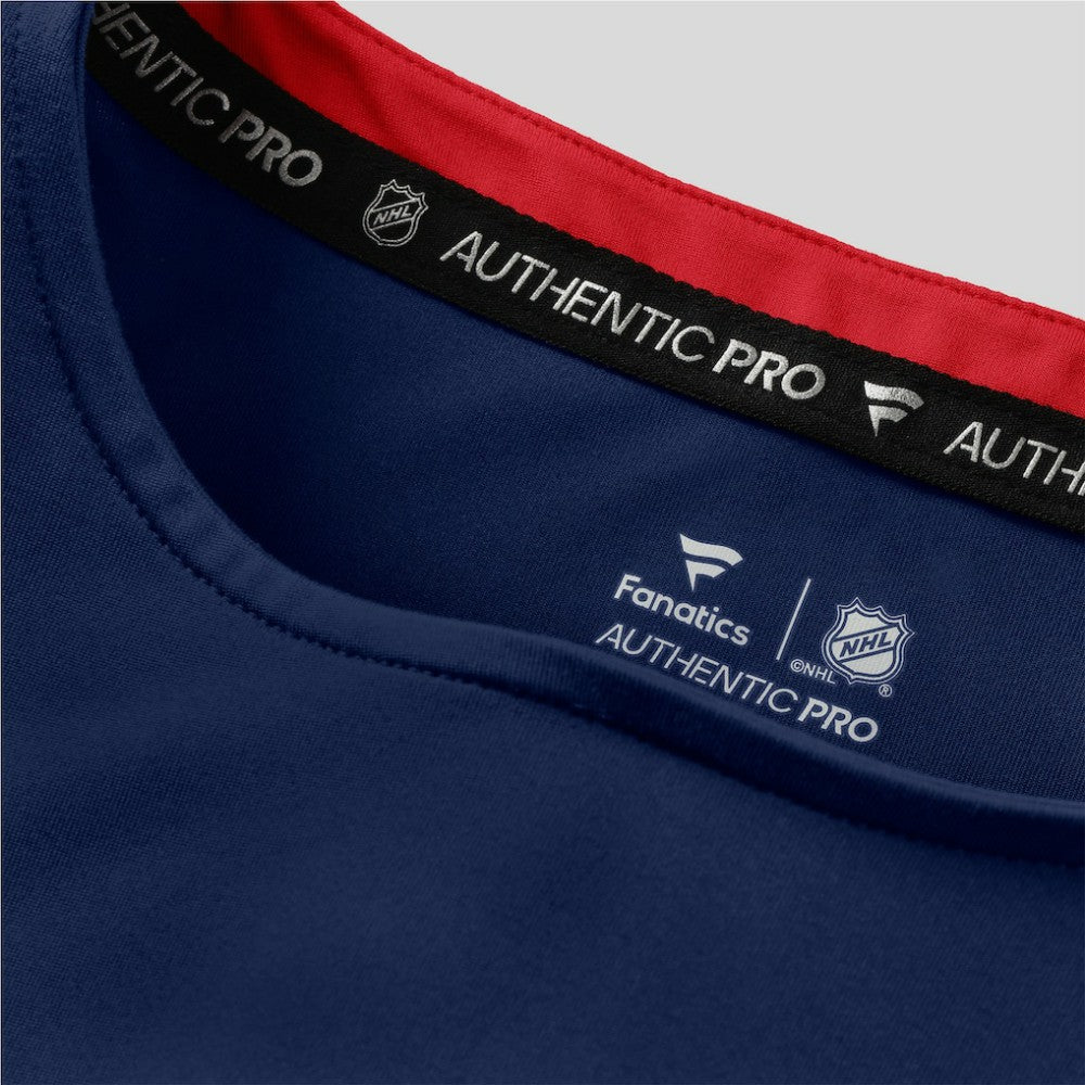 New York Rangers Fanatics Women's Authentic Pro Rink Tech T-Shirt - Navy | US 202493315