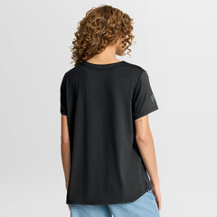 Detroit Red Wings Fanatics Women's Authentic Pro Rink Tech T-Shirt - Black | US 202493318