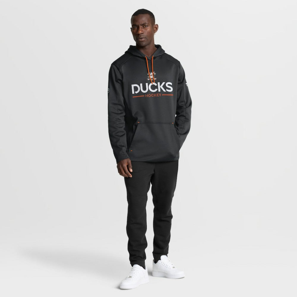 Anaheim Ducks Fanatics Authentic Pro Rink Hoodie - Black | US 202493983