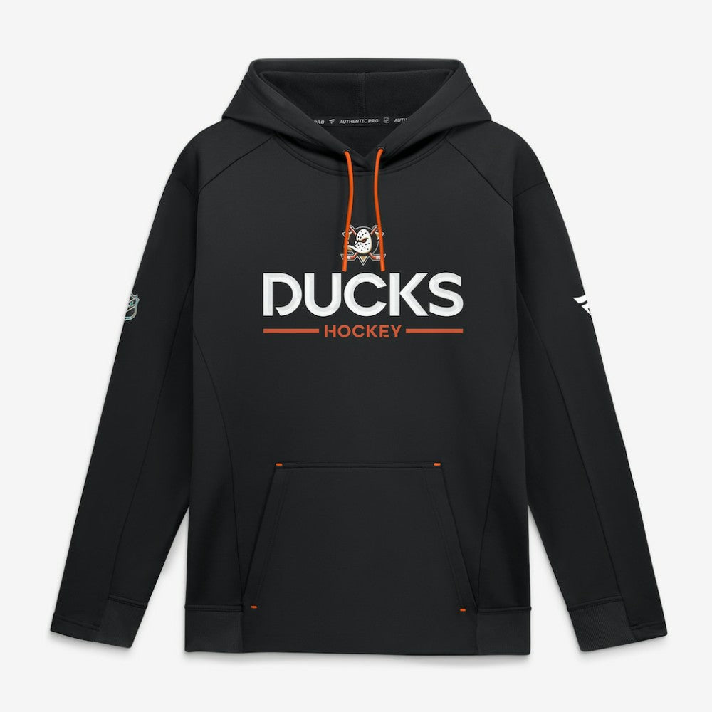 Anaheim Ducks Fanatics Authentic Pro Rink Hoodie - Black | US 202493983