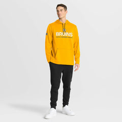 Boston Bruins Fanatics Authentic Pro Rink Hoodie - Gold | US 202493984