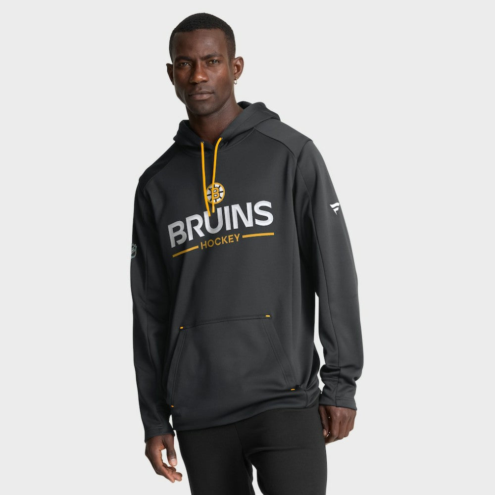 Boston Bruins Fanatics Authentic Pro Rink Hoodie - Black | US 202493985