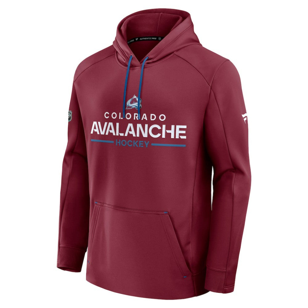 Colorado Avalanche Fanatics Authentic Pro Rink Hoodie - Burgundy | US 202493988