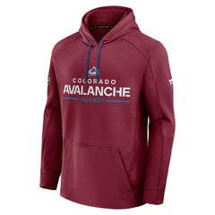 Colorado Avalanche Fanatics Authentic Pro Rink Hoodie - Burgundy | US 202493988