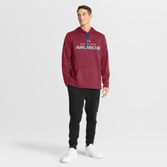 Colorado Avalanche Fanatics Authentic Pro Rink Hoodie - Burgundy | US 202493988