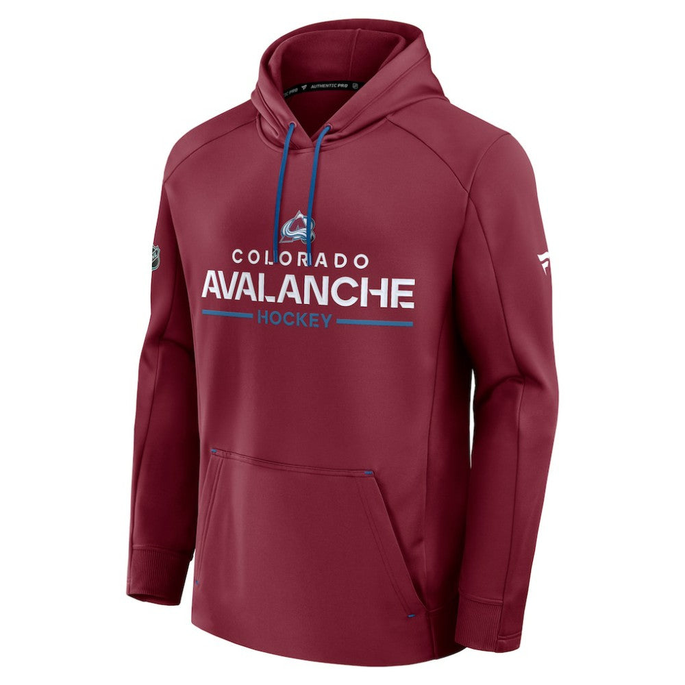 Colorado Avalanche Fanatics Authentic Pro Rink Hoodie - Burgundy | US 202493988