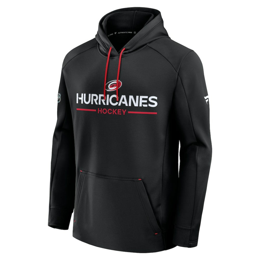 Carolina Hurricanes Fanatics Authentic Pro Rink Hoodie - Black | US 202493989