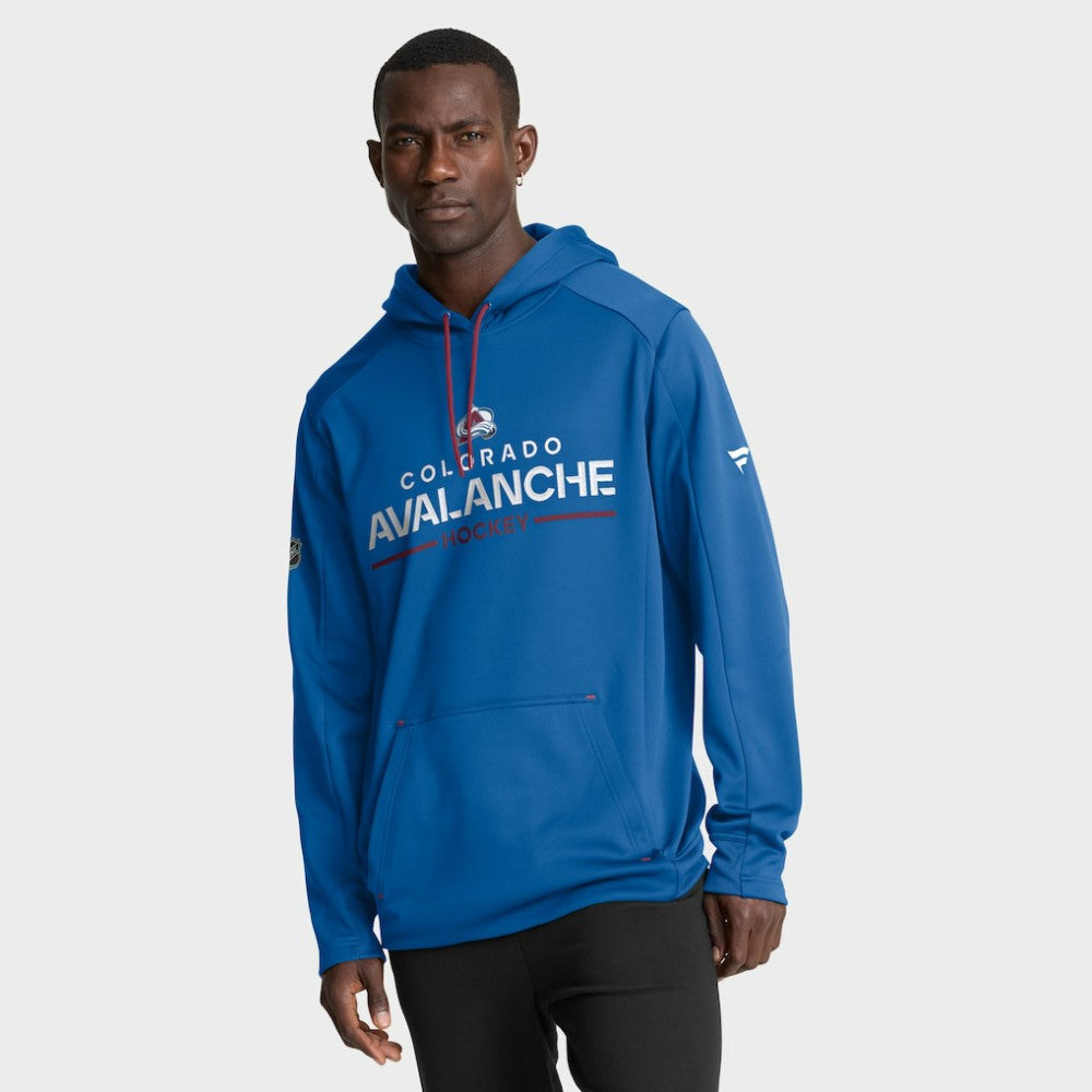 Colorado Avalanche Fanatics Authentic Pro Rink Hoodie - Blue | US 202493995