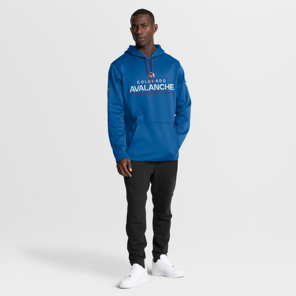 Colorado Avalanche Fanatics Authentic Pro Rink Hoodie - Blue | US 202493995