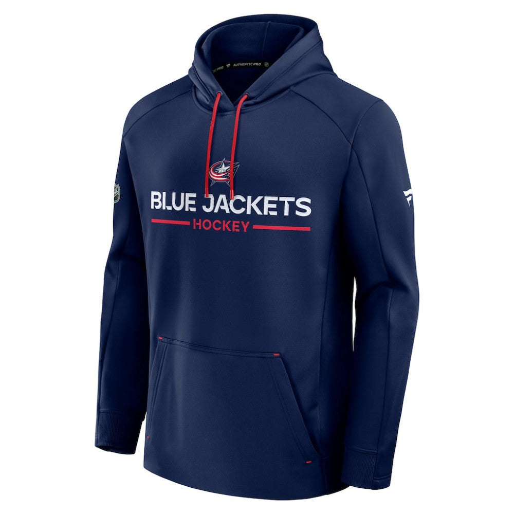 Columbus Blue Jackets Fanatics Authentic Pro Rink Hoodie - Navy | US 202493997
