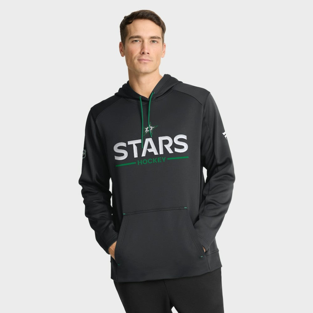 Dallas Stars Fanatics Authentic Pro Rink Hoodie - Black | US 202493998