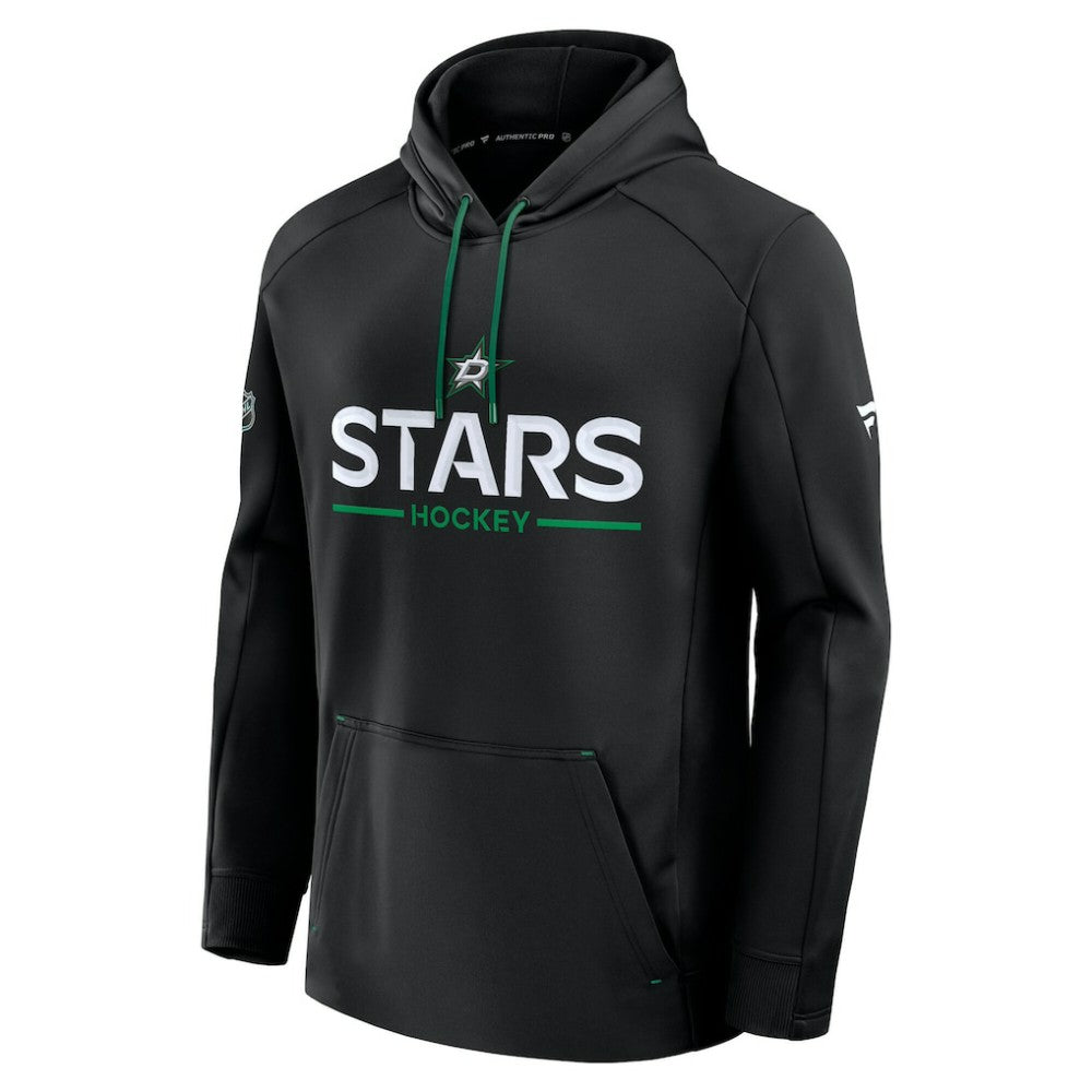 Dallas Stars Fanatics Authentic Pro Rink Hoodie - Black | US 202493998