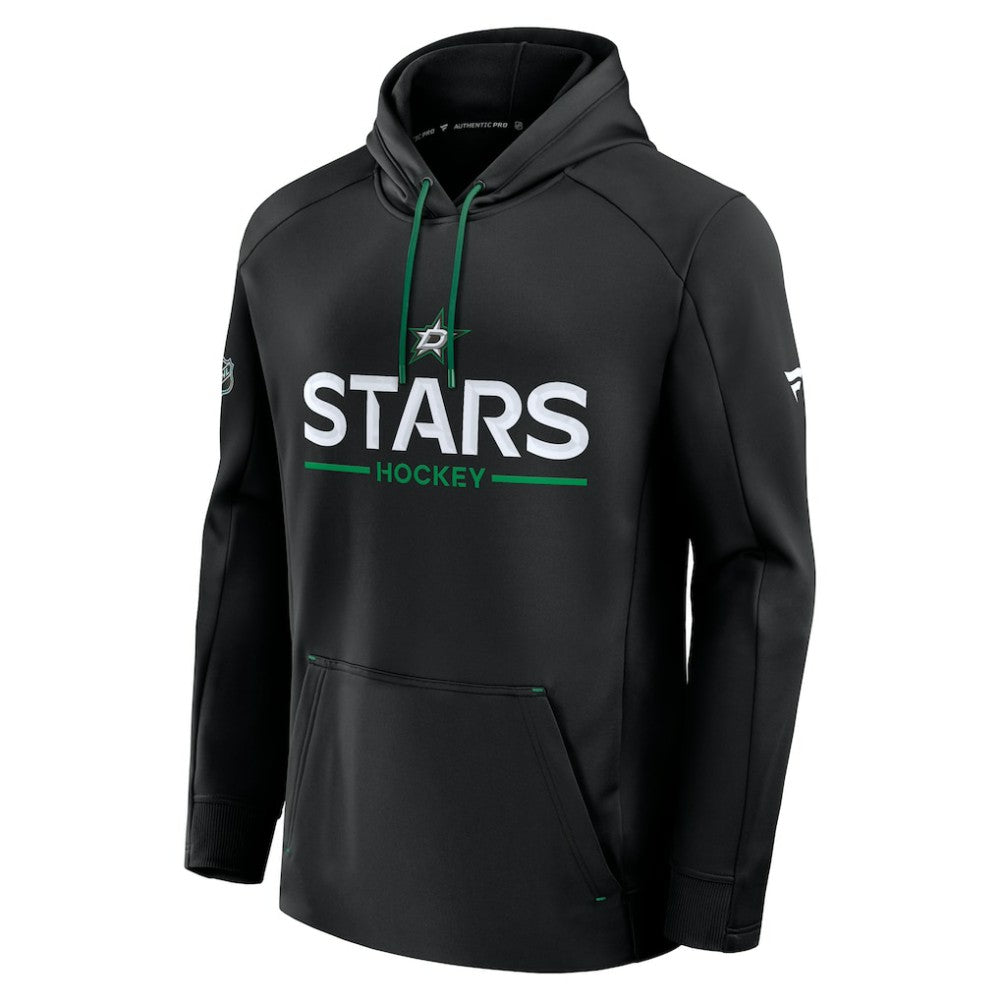 Dallas Stars Fanatics Authentic Pro Rink Hoodie - Black | US 202493998