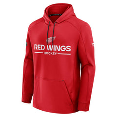 Detroit Red Wings Fanatics Authentic Pro Rink Hoodie - Red | US 202494001