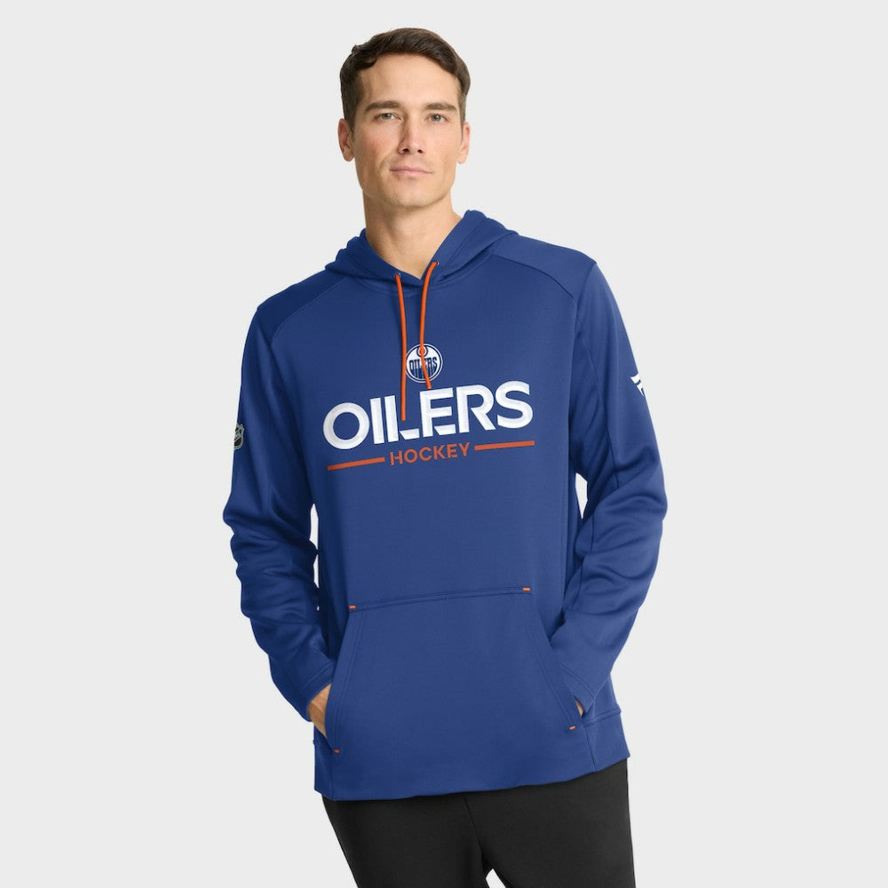 Edmonton Oilers Fanatics Authentic Pro Rink Hoodie - Royal | US 202494003