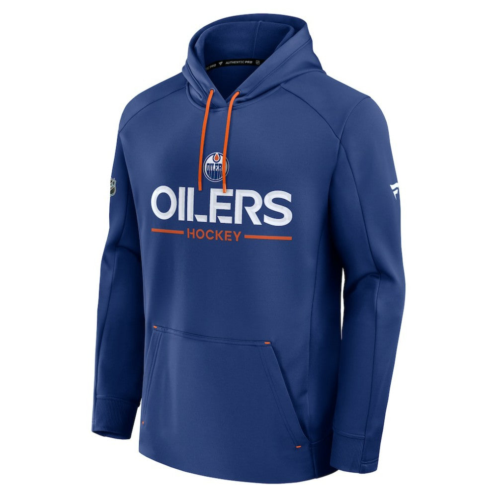 Edmonton Oilers Fanatics Authentic Pro Rink Hoodie - Royal | US 202494003