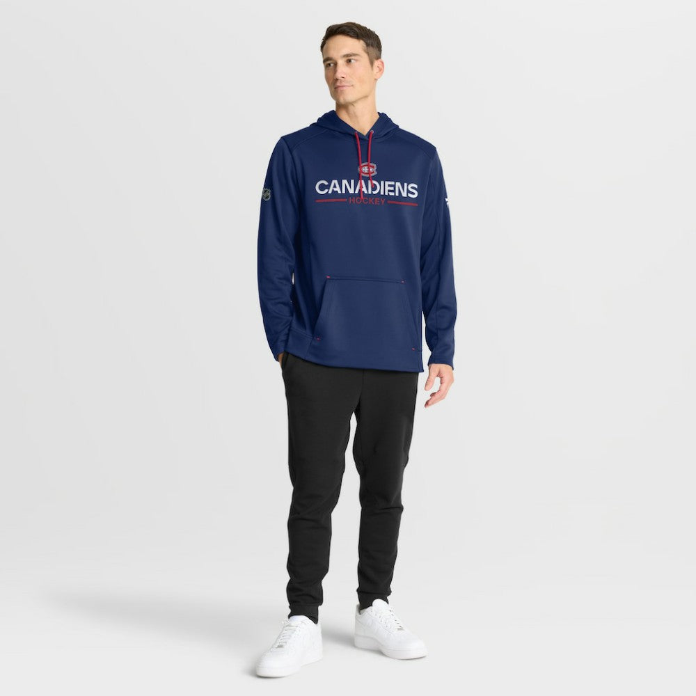 Montreal Canadiens Fanatics Authentic Pro Rink Hoodie - Navy | US 202494009