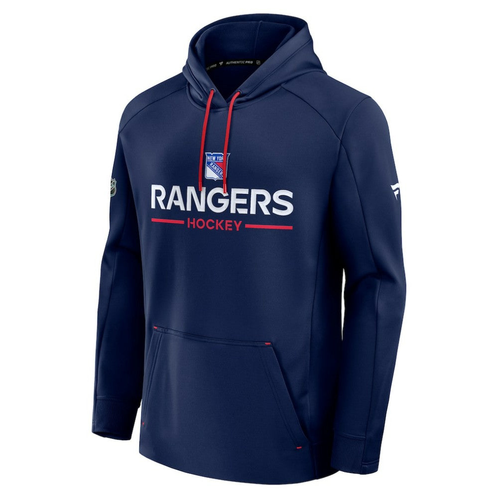 New York Rangers Fanatics Authentic Pro Rink Hoodie - Navy | US 202494012