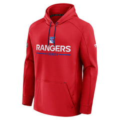 New York Rangers Fanatics Authentic Pro Rink Hoodie - Red | US 202494013