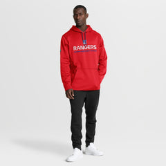 New York Rangers Fanatics Authentic Pro Rink Hoodie - Red | US 202494013