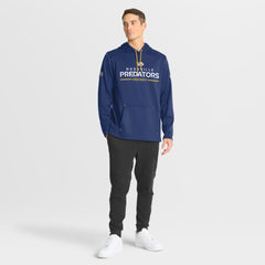 Nashville Predators Fanatics Authentic Pro Rink Hoodie - Navy | US 202494017