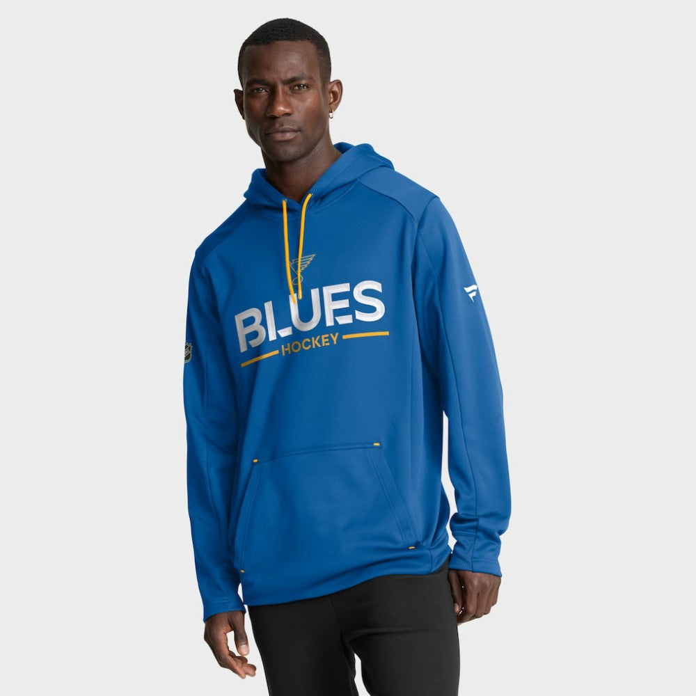 St. Louis Blues Fanatics Authentic Pro Rink Hoodie - Blue | US 202494020
