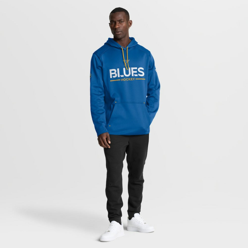 St. Louis Blues Fanatics Authentic Pro Rink Hoodie - Blue | US 202494020