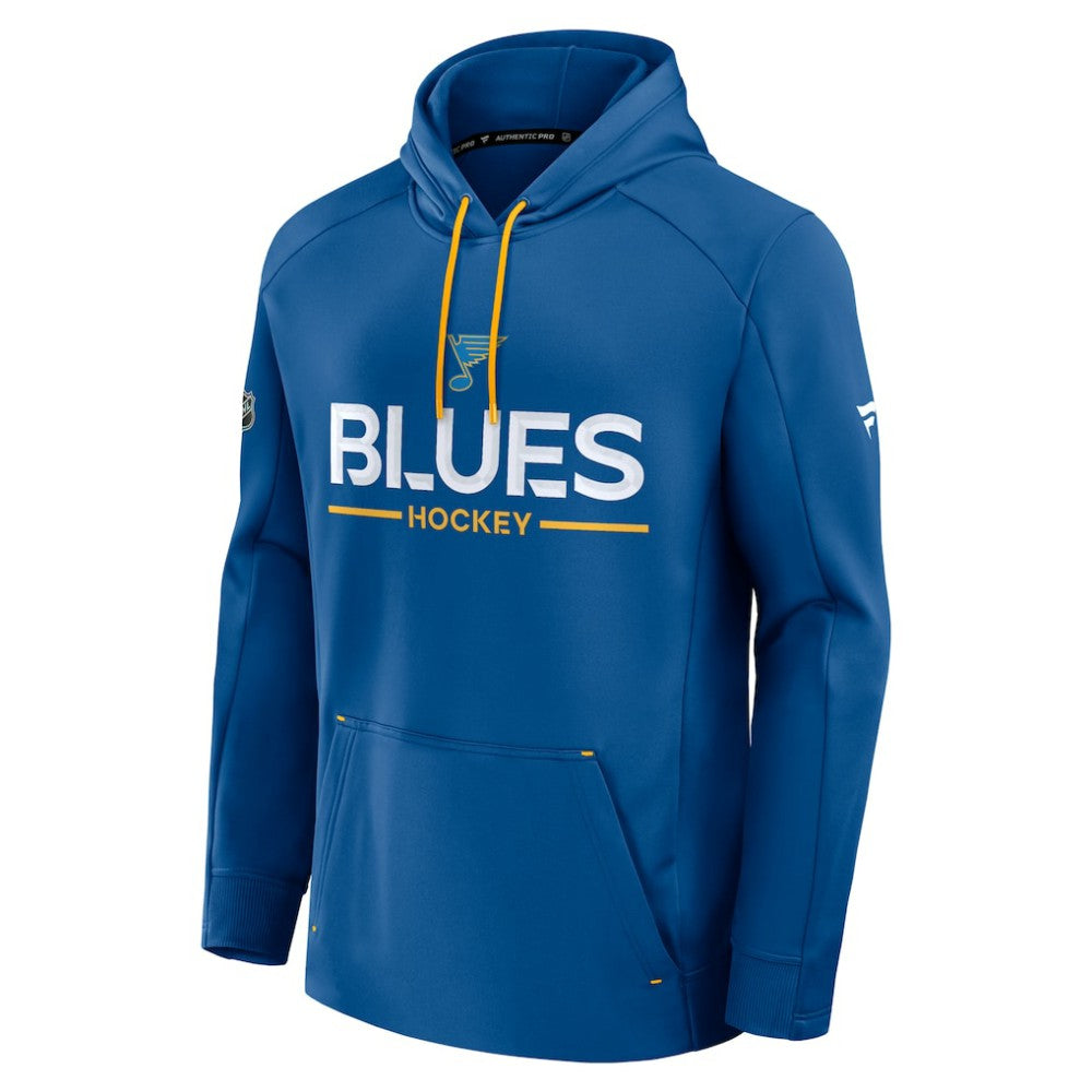 St. Louis Blues Fanatics Authentic Pro Rink Hoodie - Blue | US 202494020