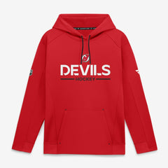 New Jersey Devils Fanatics Authentic Pro Rink Hoodie - Red | US 202494022