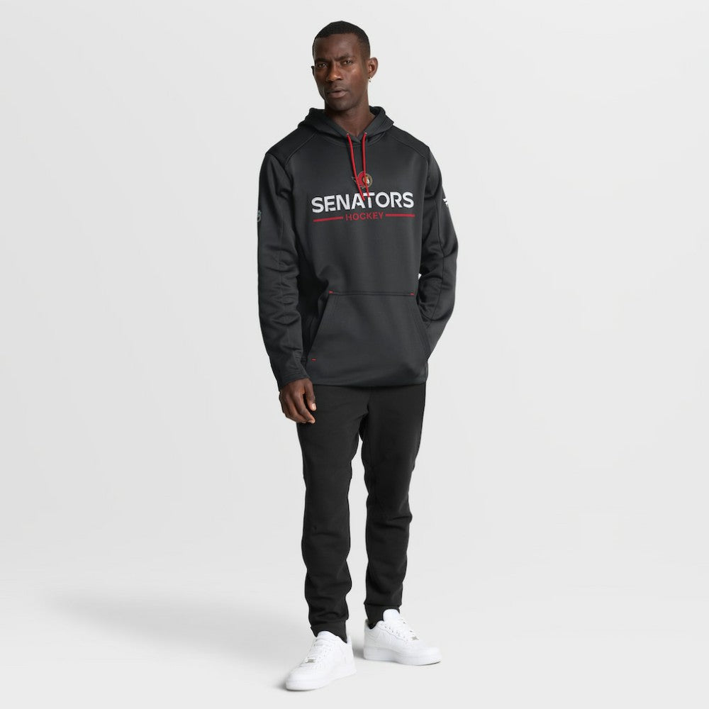 Ottawa Senators Fanatics Authentic Pro Rink Hoodie - Black | US 202494023