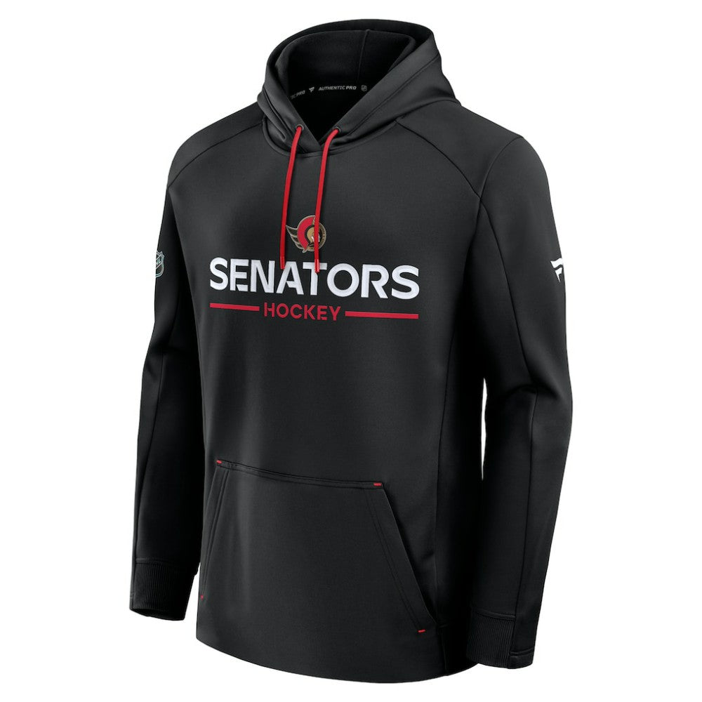 Ottawa Senators Fanatics Authentic Pro Rink Hoodie - Black | US 202494023