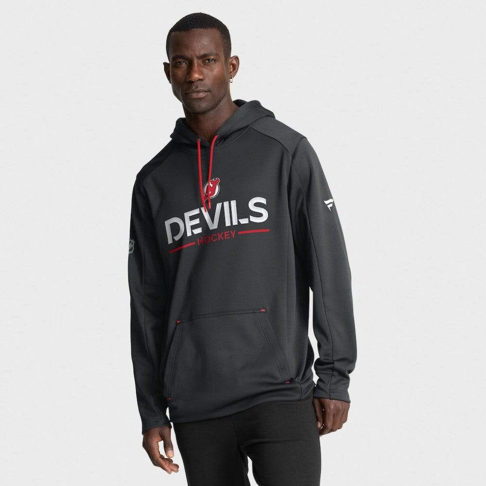 New Jersey Devils Fanatics Authentic Pro Rink Hoodie - Black | US 202494024