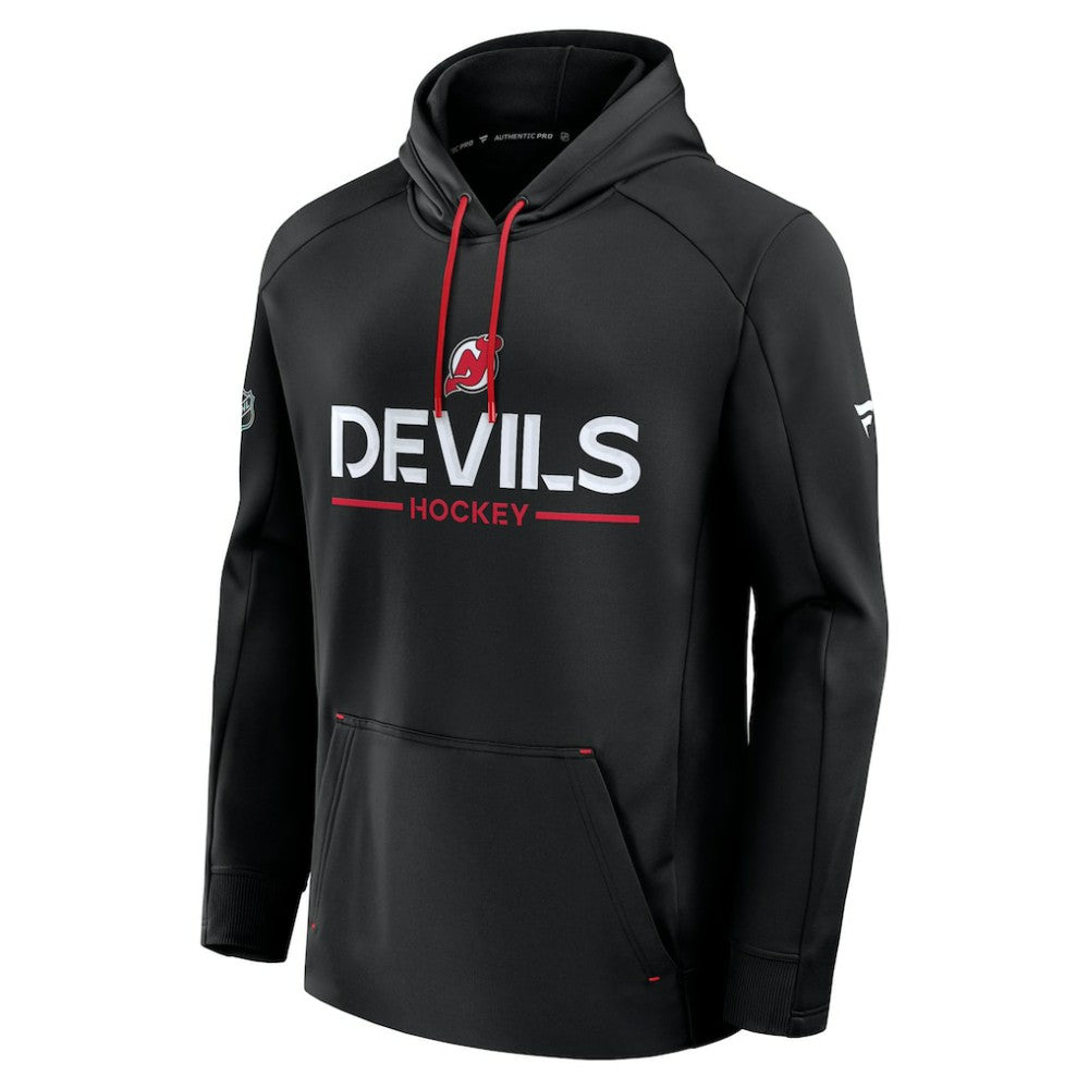 New Jersey Devils Fanatics Authentic Pro Rink Hoodie - Black | US 202494024