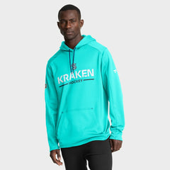 Seattle Kraken Fanatics Authentic Pro Rink Hoodie - Light Blue | US 202494030