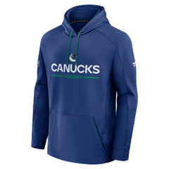 Vancouver Canucks Fanatics Authentic Pro Rink Hoodie - Blue | US 202494042