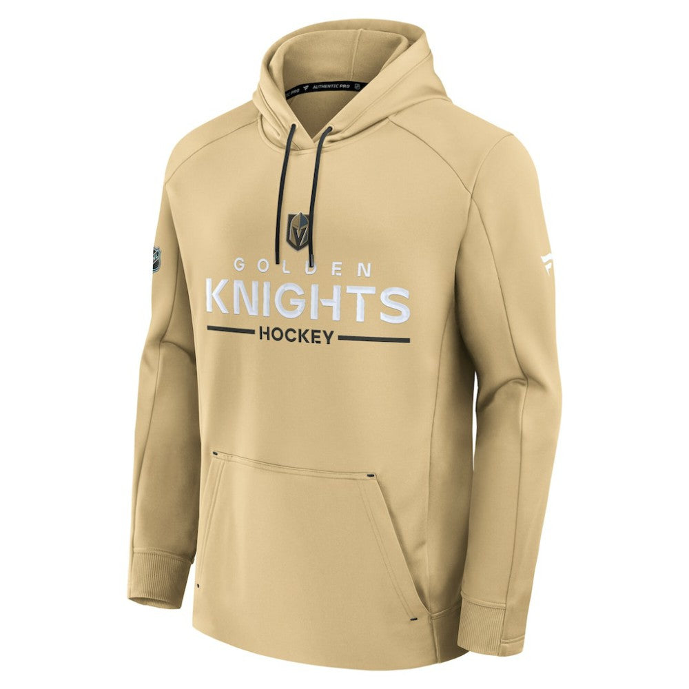 Vegas Golden Knights Fanatics Authentic Pro Rink Hoodie - Gold | US 202494044