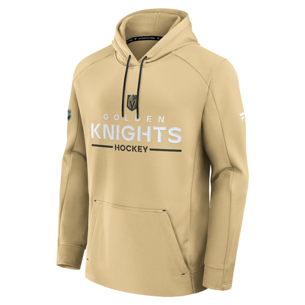 Vegas Golden Knights Fanatics Authentic Pro Rink Hoodie - Gold | US 202494044